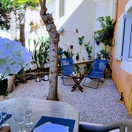 Le Marine Rez De Jardin Direct Plage Parking Prive Climatise Sète Exterior foto